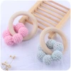 New infant and toddler products: Hemu teething band, baby yarn pearl-shaped toy, teething stick Application Scenario